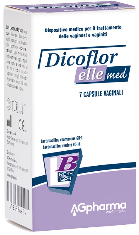 DICOFLOR ELLE MED 7 CAPSULE VAGINALI - Doctor Vinz