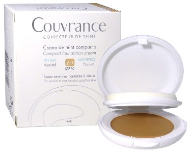 EAU THERMALE AVENE COUVRANCE CREMA COMPATTA COLORATA NF OIL FREE NATURALE 9,5 G - Doctor Vinz
