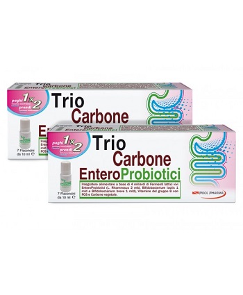 TRIOCARBONE ENTEROPROBIOTICI 7 FLACONCINI X 10 ML - Doctor Vinz