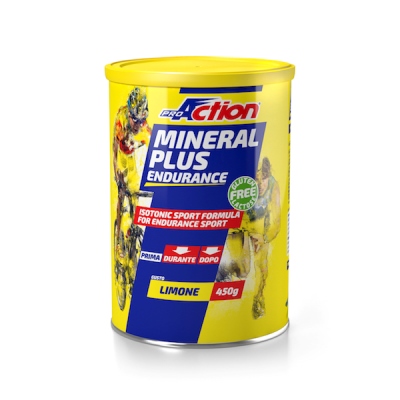 PROACTION MINERAL PLUS ENERGETICO E SALINO ISOTONICO AL LIMONE 450 G - Doctor Vinz