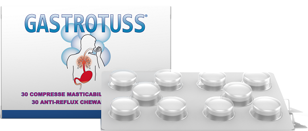 GASTROTUSS ANTIREFLUSSO 30 COMPRESSE MASTICABILI - Doctor Vinz