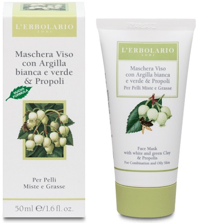 MASCHERA VISO ALL'ARGILLA E ALLA PROPOLI 50 ML - Doctor Vinz
