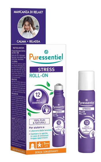 PURESSENTIEL ROLLER SOS STRESS 12 OLI ESSENZIALI 5 ML - Doctor Vinz