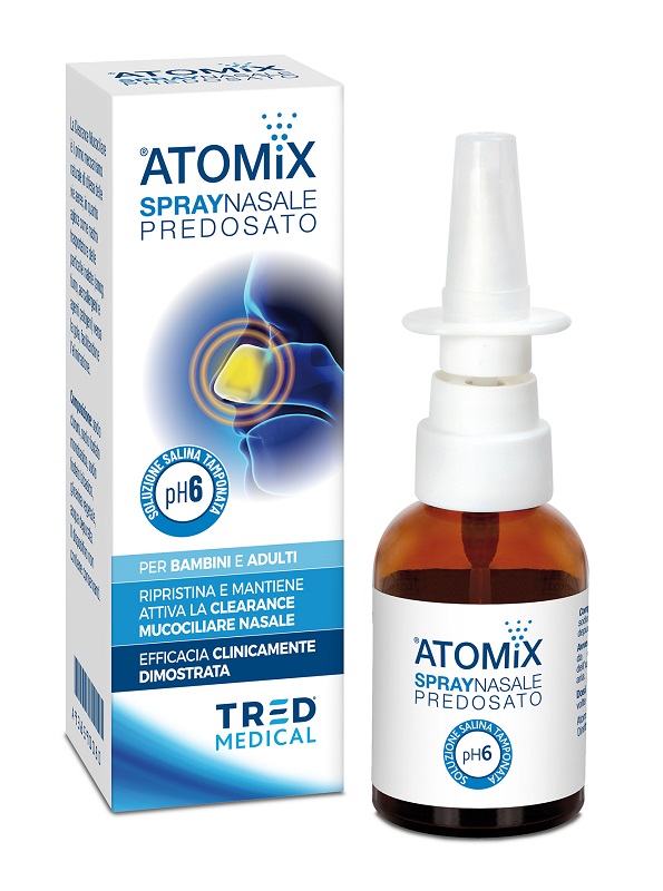 ATOMIX SOLUZIONE SALINA IPERTONICA SPRAY NASALE 30 ML - Doctor Vinz