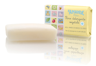 L'AMANDE ENFANT PANE DETERGENTE VEGETALE 100 G - Doctor Vinz