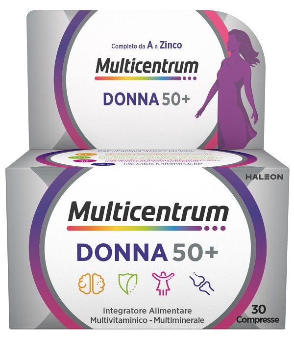 MULTICENTRUM DONNA 50+ 30 COMPRESSE - Doctor Vinz