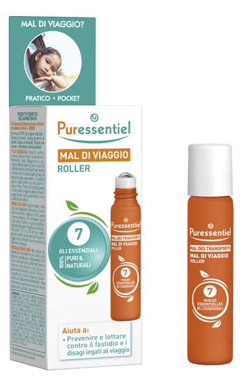 PURESSENTIEL ROLLER MAL DI VIAGGIO 7 OLI ESSENZIALE 5 ML - Doctor Vinz