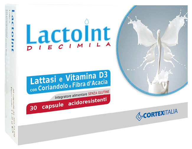 LACTOINT DIECIMILA 30 CAPSULE ACIDORESISTENTI SENZA GLUTINE - Doctor Vinz