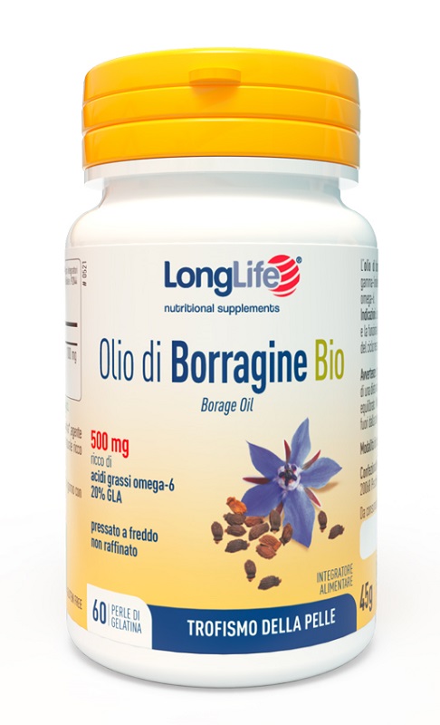 LONGLIFE OLIO BORRAGINE BIO 60 PERLE - Doctor Vinz