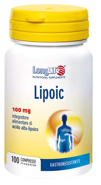 LONGLIFE LIPOIC 100 MG 100 CAPSULE - Doctor Vinz