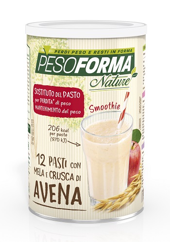 PESOFORMA NATURE SMOOTHIE MELA E CRUSCA AVENA 12 PASTI 420 G - Doctor Vinz