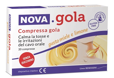 NOVA GOLA LIMONE/MIELE 20 COMPRESSE - Doctor Vinz