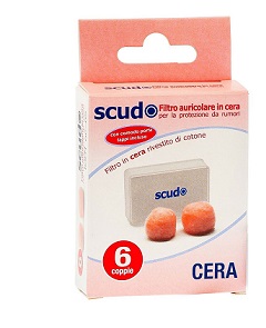 TAPPO AURICOLARE EARPLUG SCUDO IN CERA 6 COPPIE 12 PEZZI ARTICOLO 7EN081 - Doctor Vinz