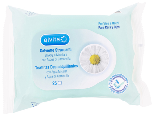 ALVITA SALVIETTE STRUCCANTI 25 PEZZI - Doctor Vinz