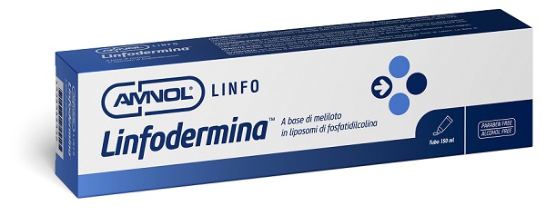 LINFODERMINA TUBO CONTIENE CUMARINA,MELILOTO,LIPOSOMI IN FOSFATIDILCOLINA PER FLEBOLOGIA E LINFOLOGIA - Doctor Vinz