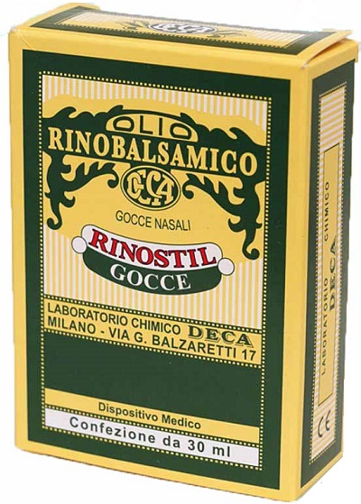 RINOSTIL GOCCE NASALI FLACONE 30ML OLIO RINOBALSAMICO PER LAPROTEZIONE DELLA MUCOSA NASALE E LA PULIZIA DELLE FOSSE NASALI - Doctor Vinz