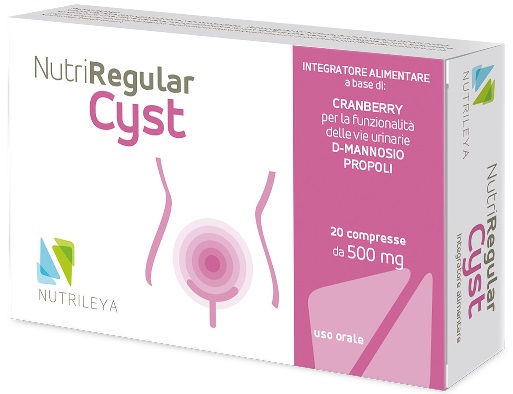 NUTRIREGULAR CYST 20 CAPSULE 500 MG - Doctor Vinz