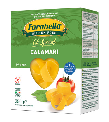 FARABELLA CALAMARI SENZA GLUTINE 250 G - Doctor Vinz