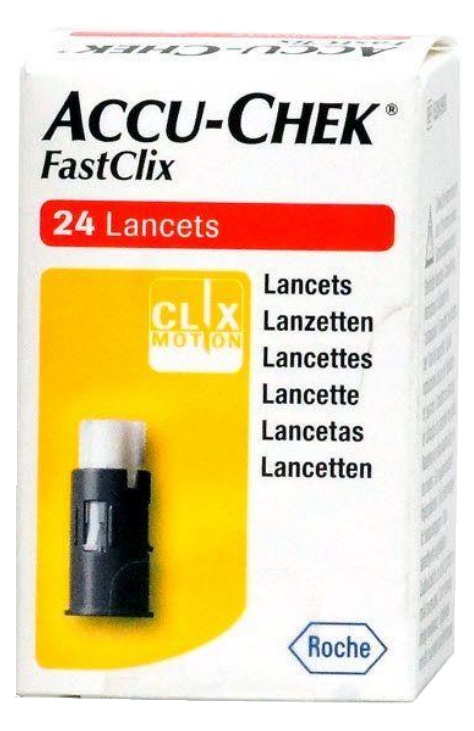 LANCETTE PUNGIDITO ACCU-CHEK FASTCLIX 24 PEZZI - Doctor Vinz