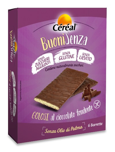 CEREAL BUONI SENZA GOLOSI CIOCCOLATO FONDENTE 6 X 17 G - Doctor Vinz
