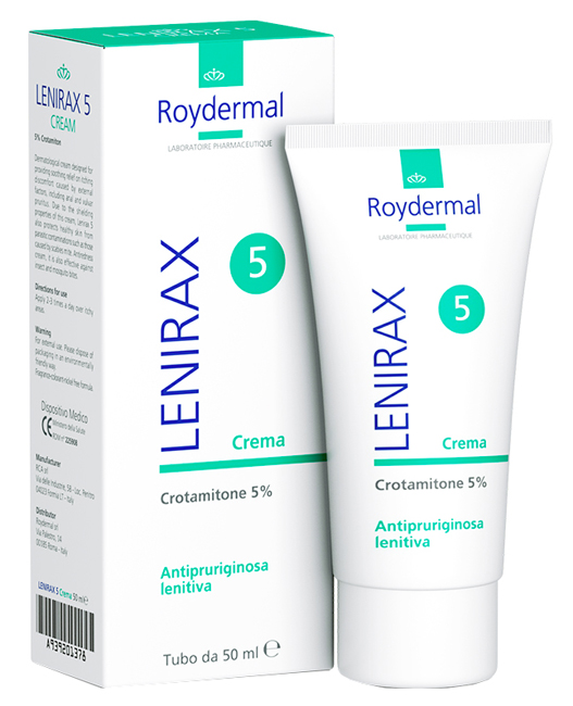 CREMA DERMATOLOGICA AL CROTAMITONE 5 % LENIRAX 5 50ML - Doctor Vinz
