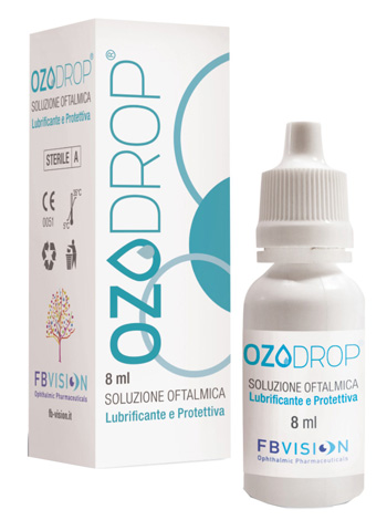 OZODROP LIPOZONEYE SOLUZIONE OFTALMICA BASE DI OLIO OZONIZZATO IN FOSFOLIPIDI 8 ML - Doctor Vinz