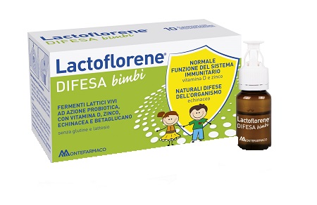 LACTOFLORENE DIFESA BAMBINI 10 FLACONI 100 ML - Doctor Vinz