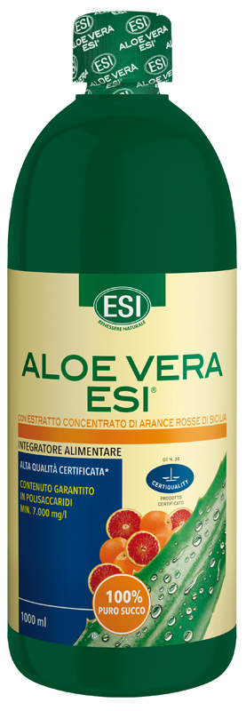 ESI ALOE SUCCO ARANCIA ROSSA 1000 ML - Doctor Vinz