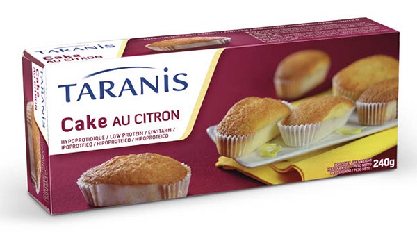 TARANIS TORTINA LIMONE 6 X 40 G - Doctor Vinz