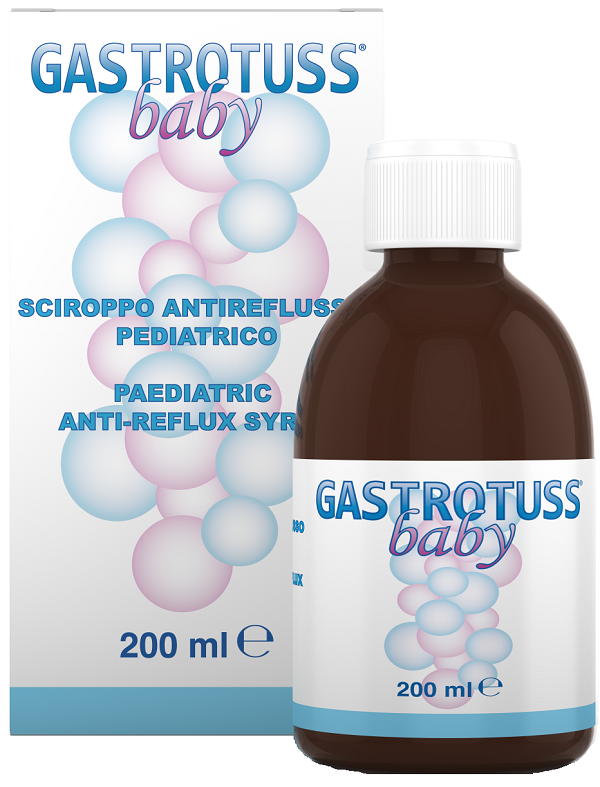 BABY SCIROPPO ANTIREFLUSSO GASTROTUSS 200 ML - Doctor Vinz