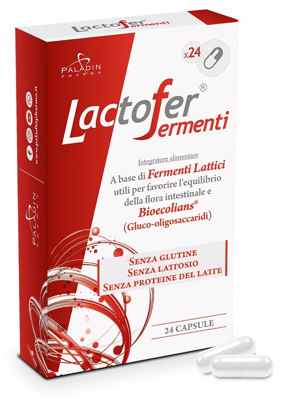 LACTOFER FERMENTI 24 CAPSULE - Doctor Vinz