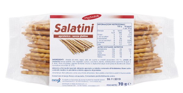 MY SNACK SALATINI 70 G - Doctor Vinz
