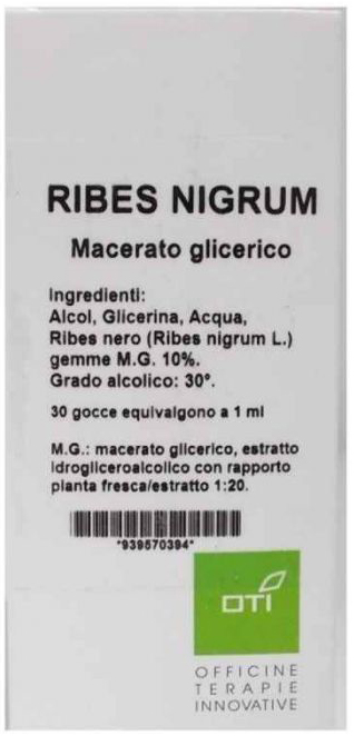 RIBES NIGRUM MACERATO GLICERICO 10% GOCCE 100ML - Doctor Vinz