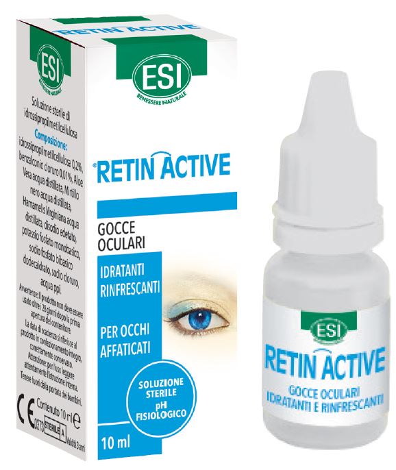 ESI RETIN ACTIVE MIRTILLO GOCCE OCULARI 1 FLACONE 10 ML - Doctor Vinz