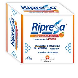 RIPRESA 30BUST 10G INTEGRATORE ALIMENTARE DI MAGNESIO E POTASSIO BUSTINE EFFERVESCENTI UTILE NEGLI STATI DI STANCHEZZA - Doctor Vinz