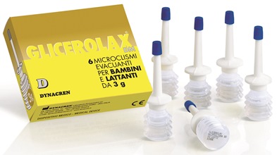 GLICEROLAX BAMBINI E LATTANTI MICROCLISMI EVACUANTI 6 PEZZI X 3 G CONTIENE AMIDO DI RISO - Doctor Vinz
