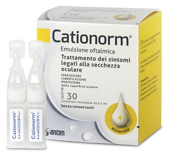 CATIONORM GOCCE 30 FIALE MONODOSE DA 0,4 ML - Doctor Vinz