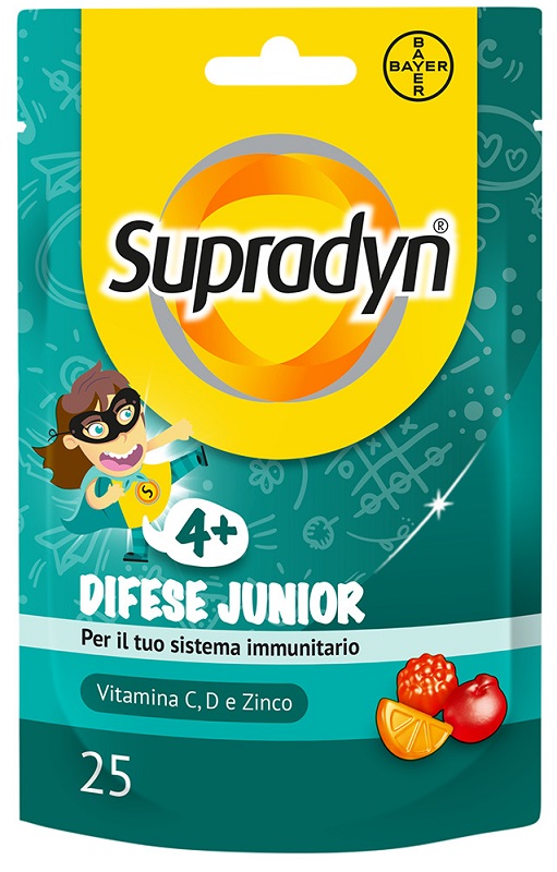 SUPRADYN DIFESE JUNIOR 25 CARAMELLE GOMMOSE - Doctor Vinz