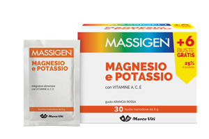 MASSIGEN MAGNESIO E POTASSIO 24 BUSTINE +6 GRATIS - Doctor Vinz
