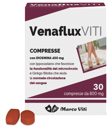 VENAFLUX VITI 30 COMPRESSE - Doctor Vinz