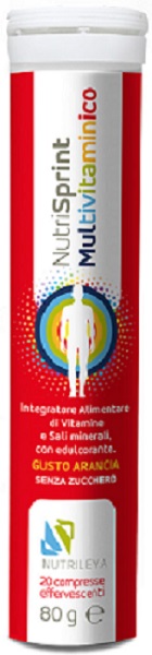 NUTRISPRINT MULTIVITAMINICO 20 COMPRESSE EFFERVESCENTI 80 G SENZA ZUCCHERO - Doctor Vinz