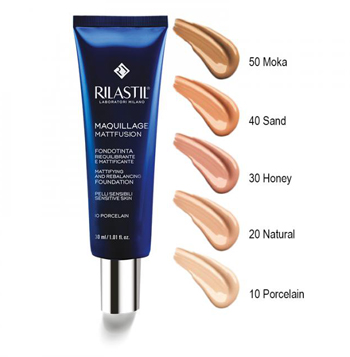 RILASTIL MAQUILLAGE FONDOTINTA RIEQUILIBRANTE MATTIFIANT 20 30 ML - Doctor Vinz