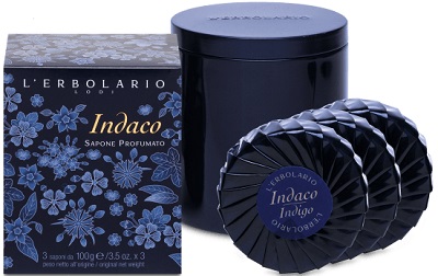 INDACO SAPONE PROFUMO EDIZIONE LIMITATA SCATOLA LATTA 3 PEZZI 100 G - Doctor Vinz