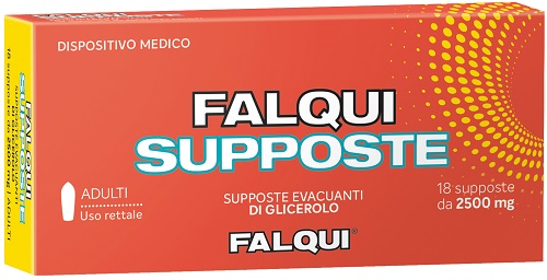 SUPPOSTE FALQUI 18 SUPPOSTE CON GLICERINA 2500MG ADULTI - Doctor Vinz
