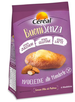 CEREAL BUONISENZA MADELEINE ALLE MANDORLE 180 G - Doctor Vinz