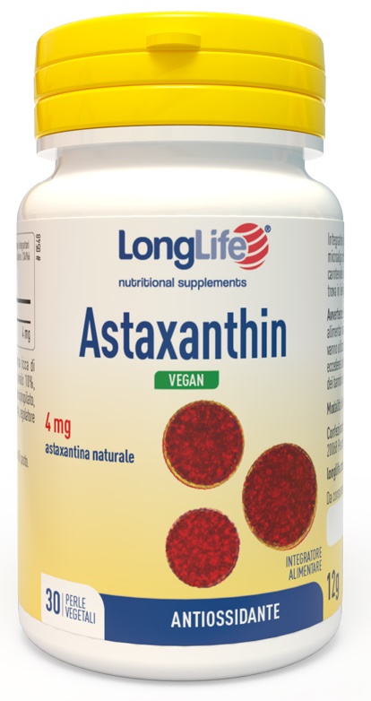 LONGLIFE ASTAXANTHIN 30 PERLE VEG - Doctor Vinz