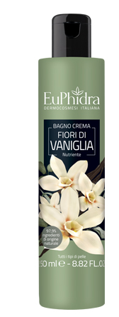 EUPHIDRA BAGNOCREMA NUTR VANIGLIA BAGNO CREMA IN FLACONE CON ETICHETTA - Doctor Vinz