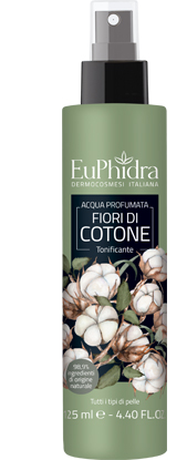 EUPHIDRA ACQUA PROFUMATA COTONE IN FLACONE CON ETICHETTA POMPA SPRAY - Doctor Vinz