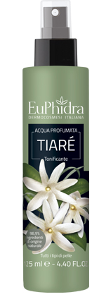 EUPHIDRA ACQUA PROFUMATA TIARE' IN FLACONE CON ETICHETTA POMPA SPRAY - Doctor Vinz