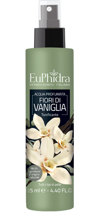 EUPHIDRA ACQUA PROFUMATA VANIGLIA IN FLACONE CON ETICHETTA POMPA SPRAY - Doctor Vinz